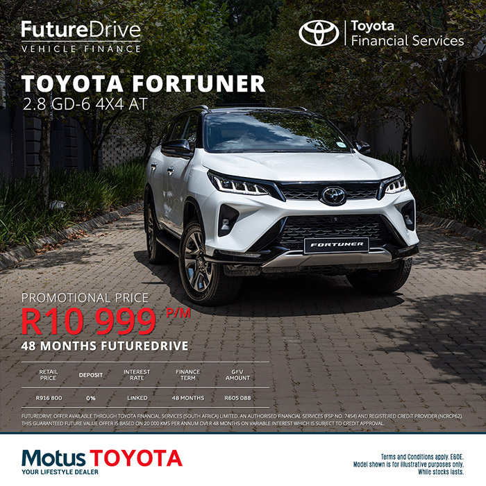Toyota Fortuner 2.8 GD-6 4x4 Auto