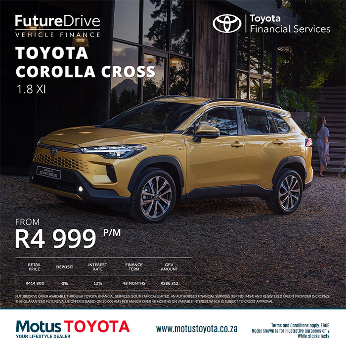 Toyota Corolla Cross 1.8 XI From R4 999 pm