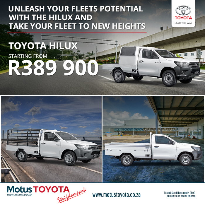 Toyota Hilux Built for Your Fleet