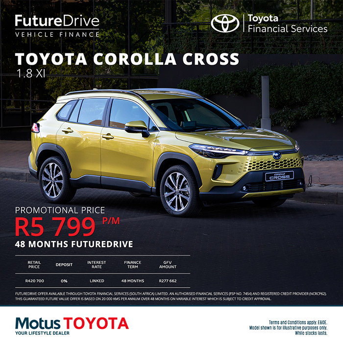 The Toyota Corolla Cross 1.8 XI
