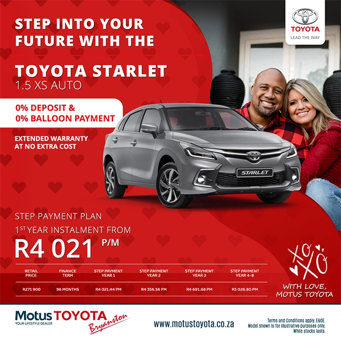 Step Into Your Future with the Toyota Starlet 1.5 XS Auto
