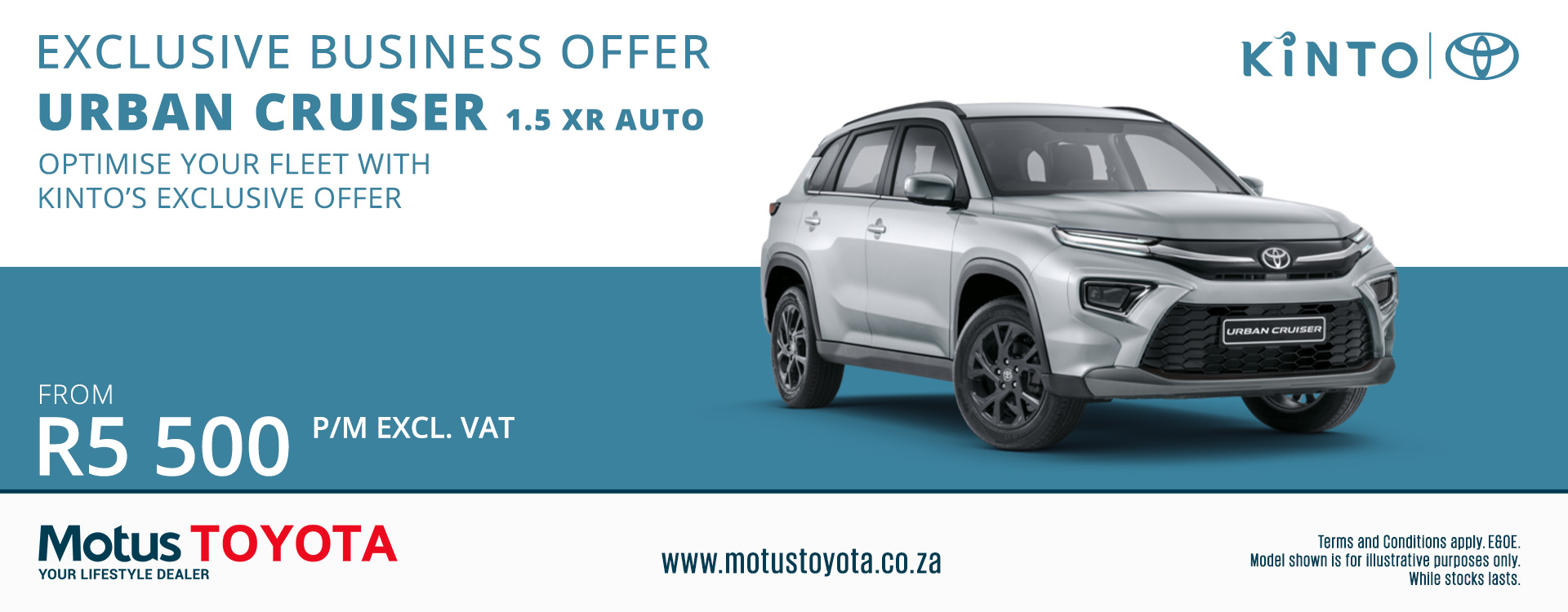 Toyota Urban Cruiser 1.5 XR Automatic banner