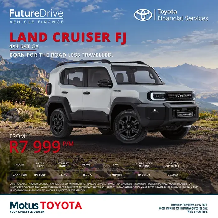 Toyota Land Cruiser FJ 4x4 6AT GX