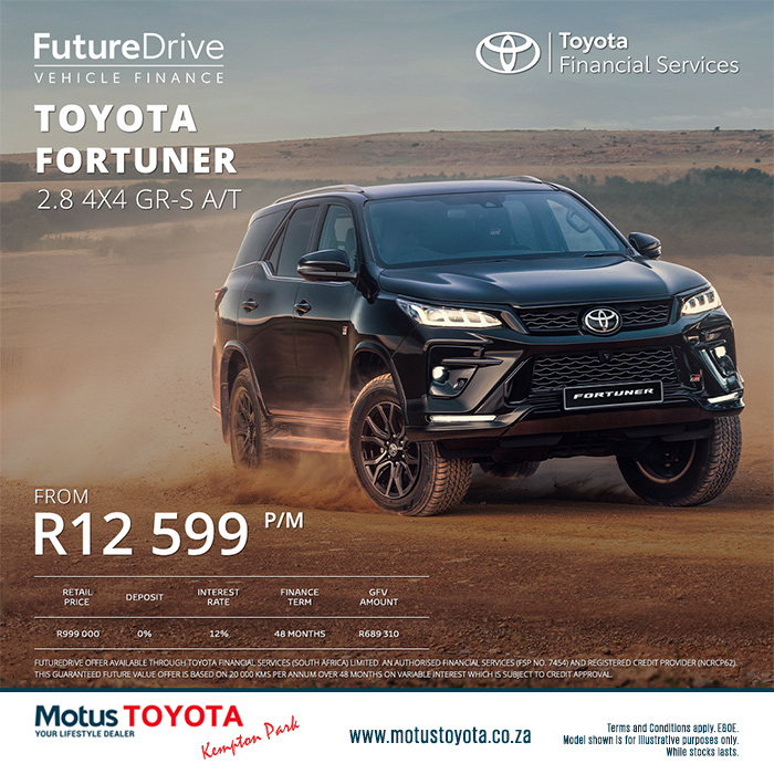 The Toyota Fortuner 2.8 4x4 GR-S A/T