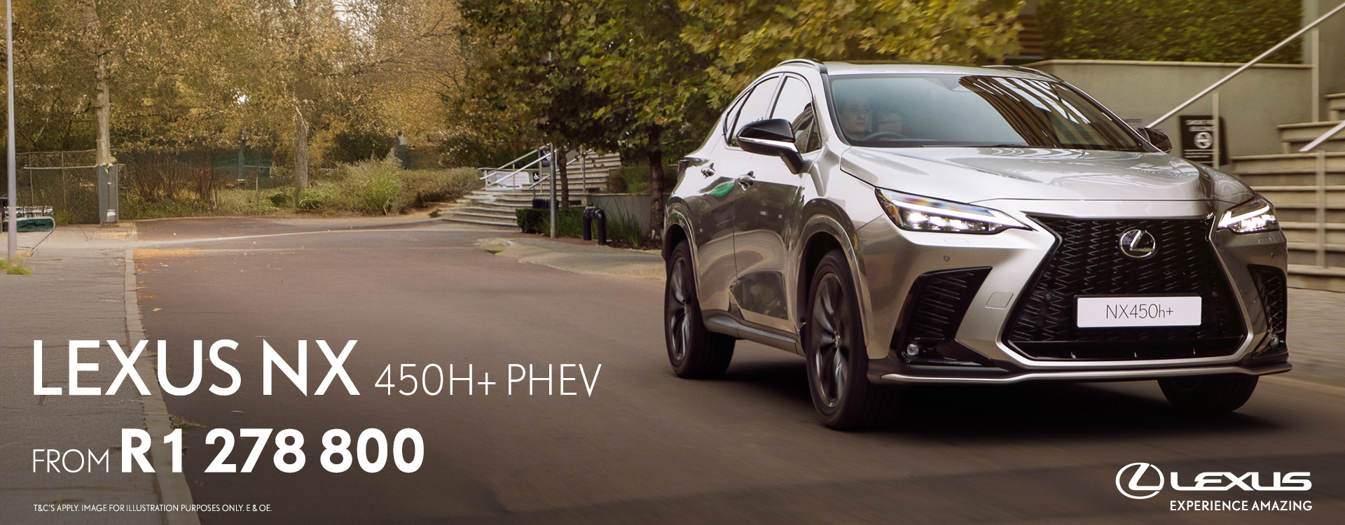 Lexus NX 450h+ PHEV banner