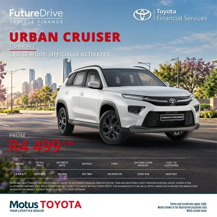Toyota Urban Cruiser 1.5 XR A/T